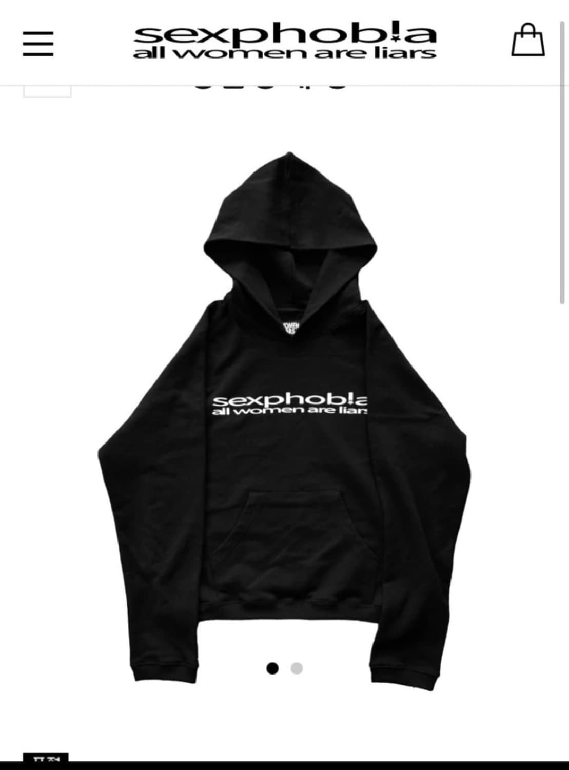 Sexphobia 후디 엠사이즈 구합니다 상품이미지1