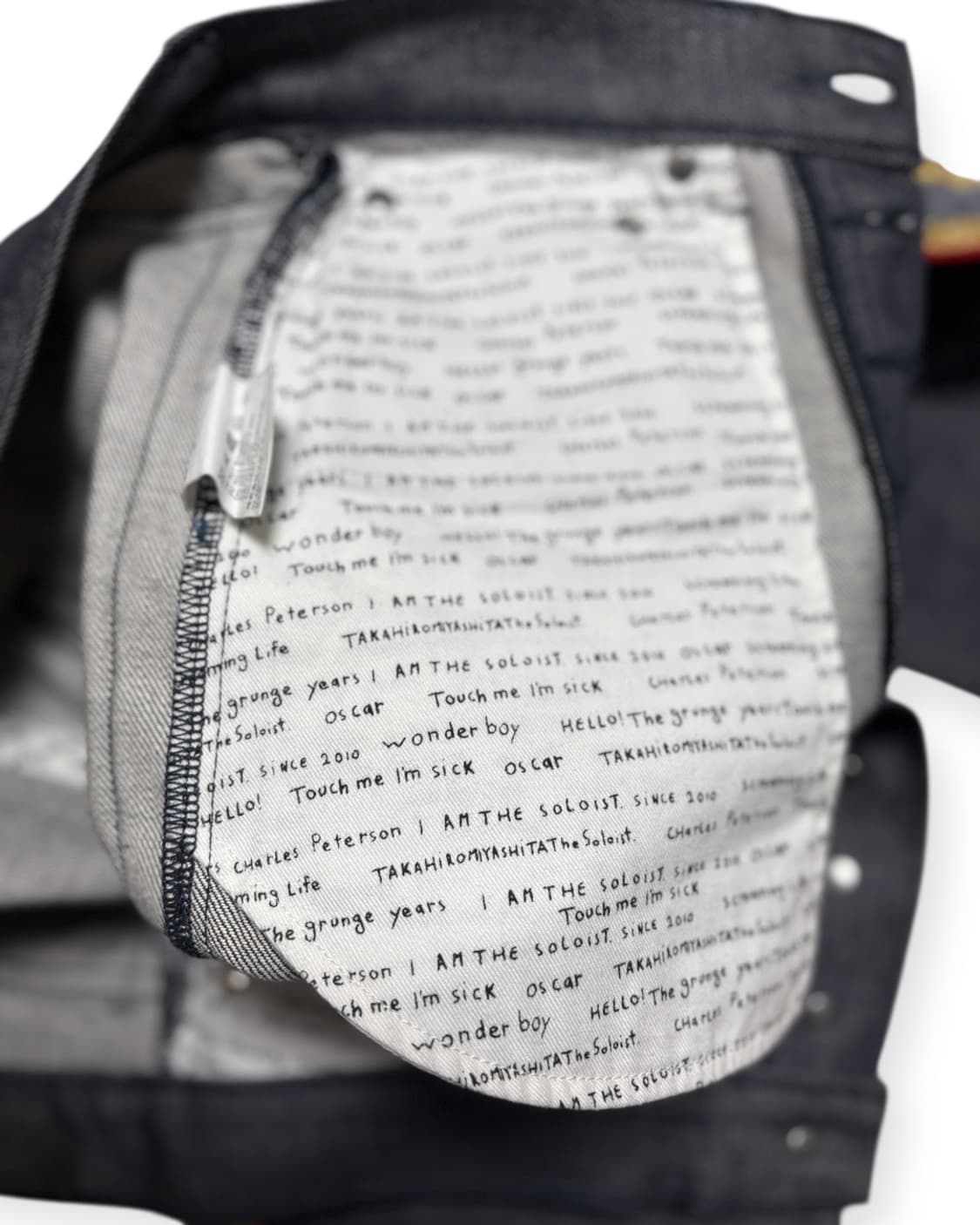 The soloist 19s/s Side Tape Denim 상품이미지5