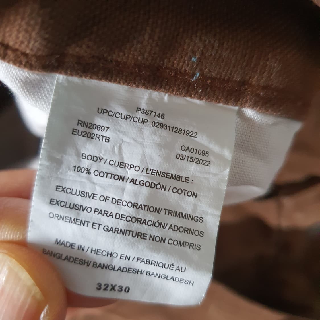 디키즈 카펜터 헤비 캔버스 팬츠 No.80 상품이미지5