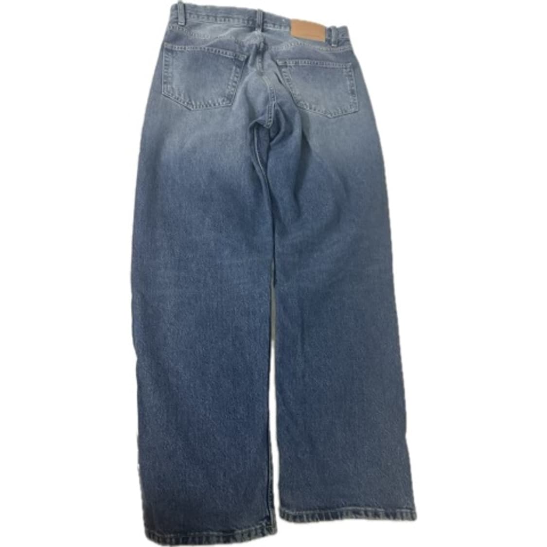 썬플라워 루즈핏 데님 미드블루 31 상품이미지2