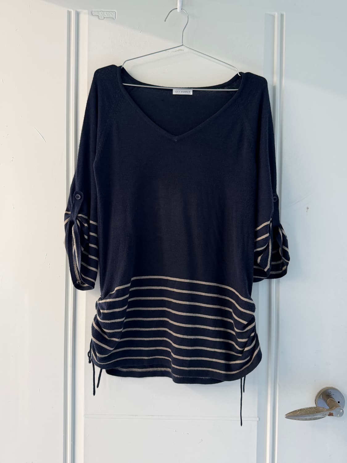 일본빈티지 셔링 롱니트 상품이미지5