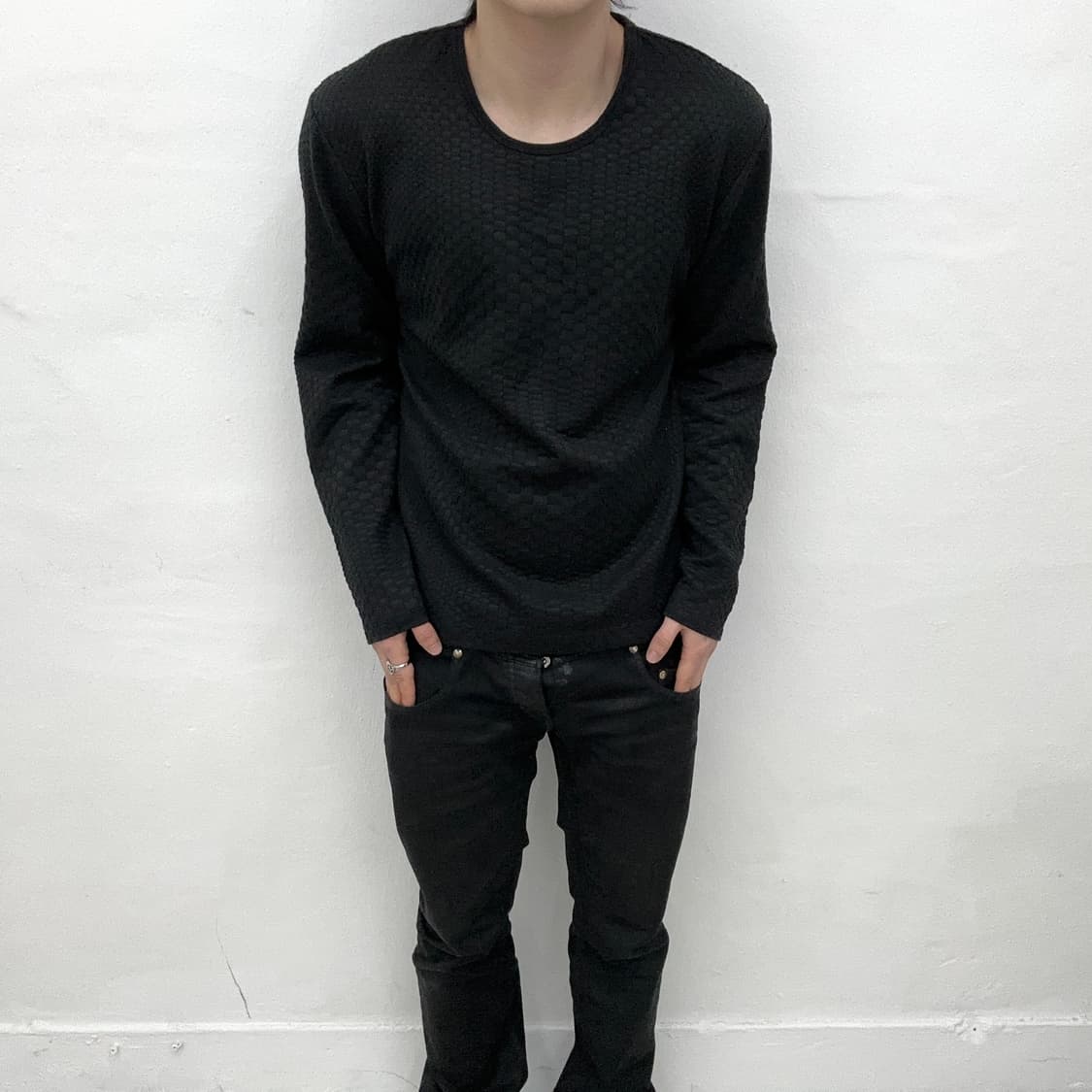 Nicole club tweed long sleeve 상품이미지2