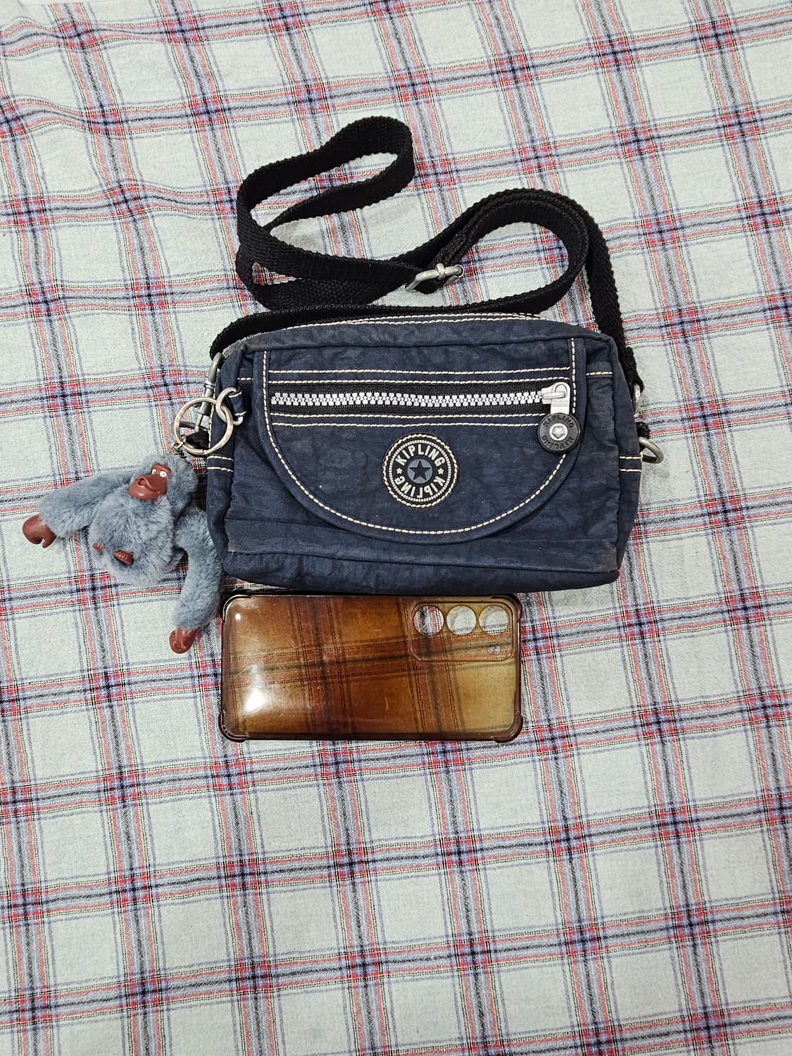 키플링(KIPLING)미니 크로스백 네이비 상품이미지2