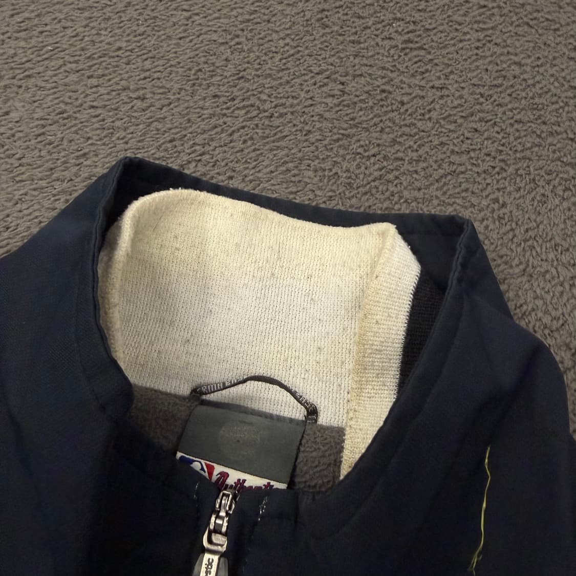 [ 정품/L ] 마제스틱 뉴욕양키스 스타디움 바시티 자켓 상품이미지6