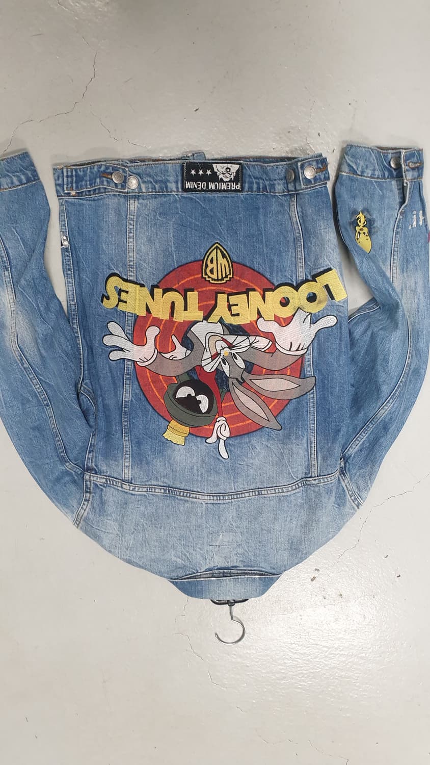 자라 루니툰 콜라보 청자켓 XS 상품이미지2