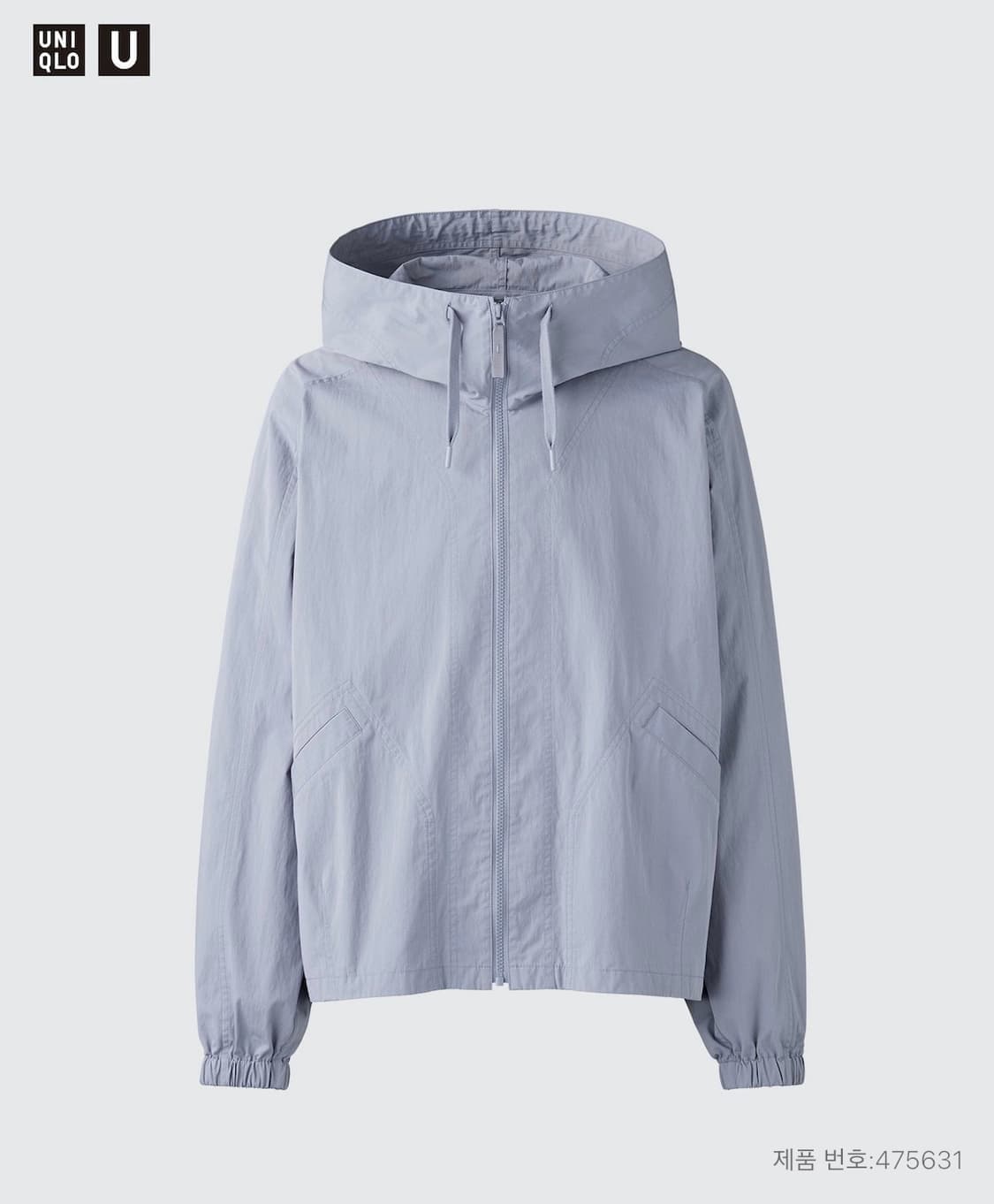 유니클로 U 후드블루종 [m] 상품이미지1
