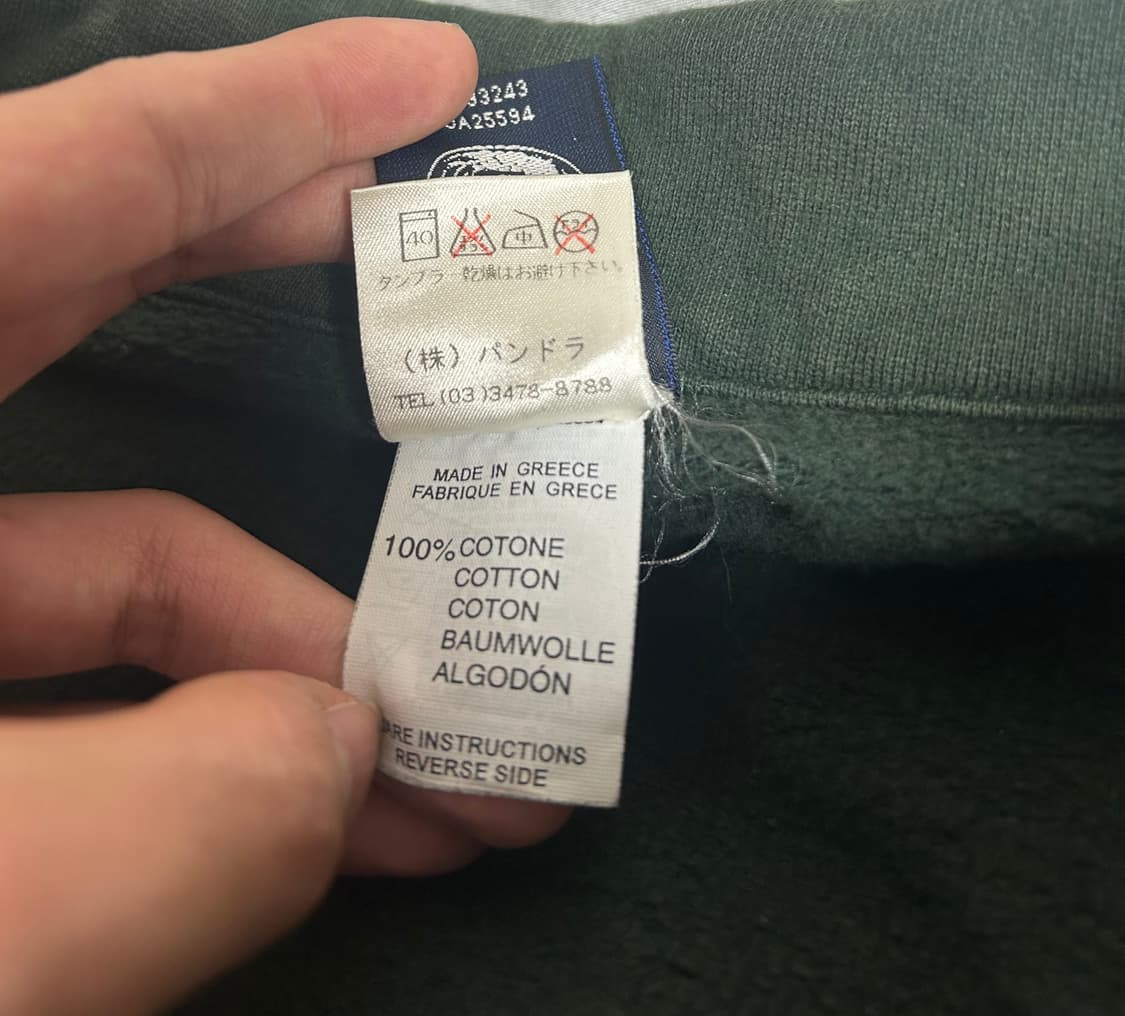 디젤 카라 기모 반집업 L 상품이미지5