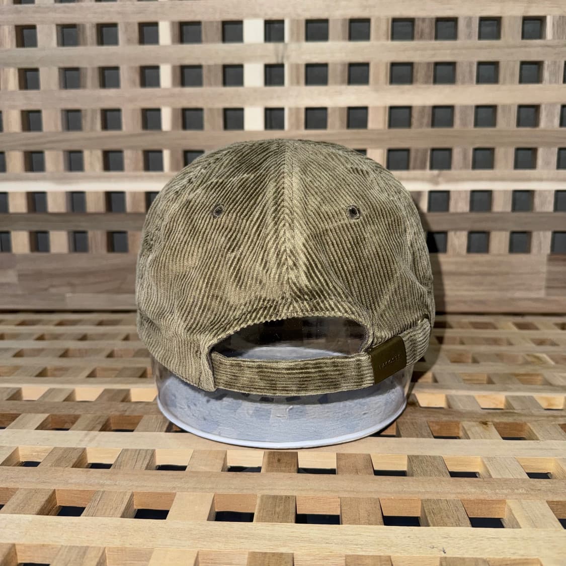 라코스테 코듀로이 카키 캡 상품이미지4