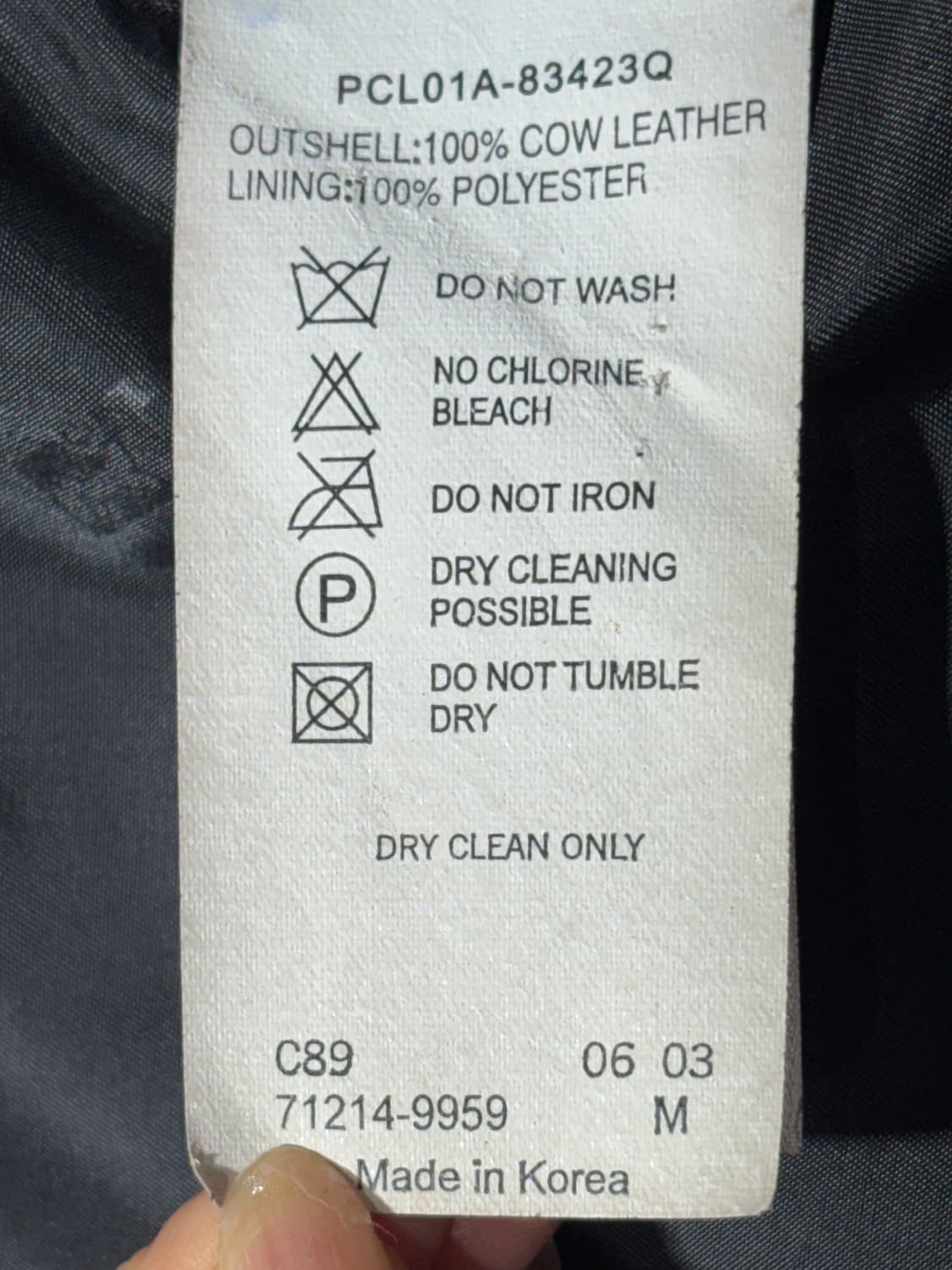 리바이스 레더자켓 상품이미지9