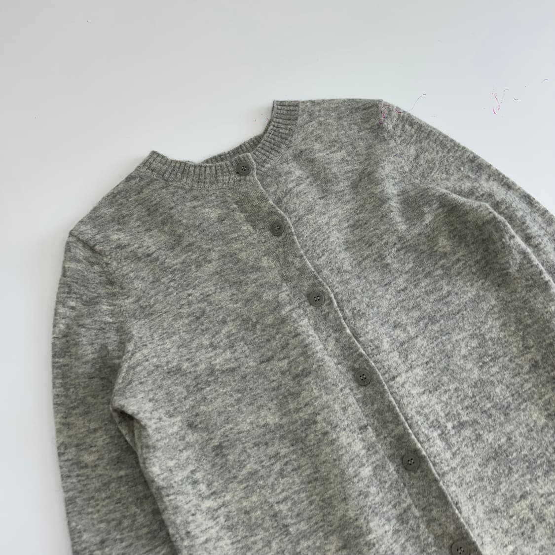  Cos 코스 그레이 니트 가디건 상품이미지4