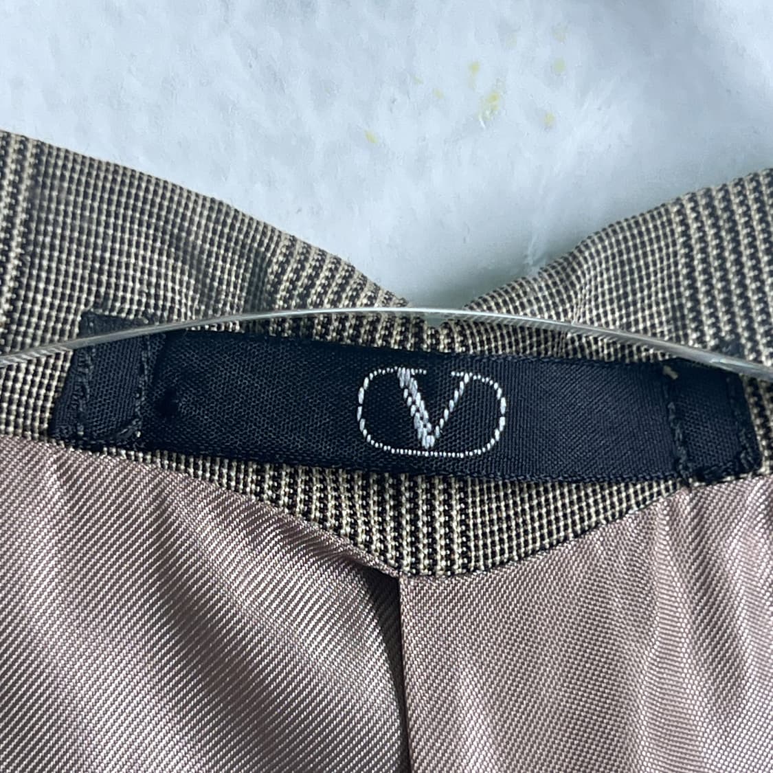 발렌티노 우오모 빈티지 체크 싱글 블레이저  상품이미지8