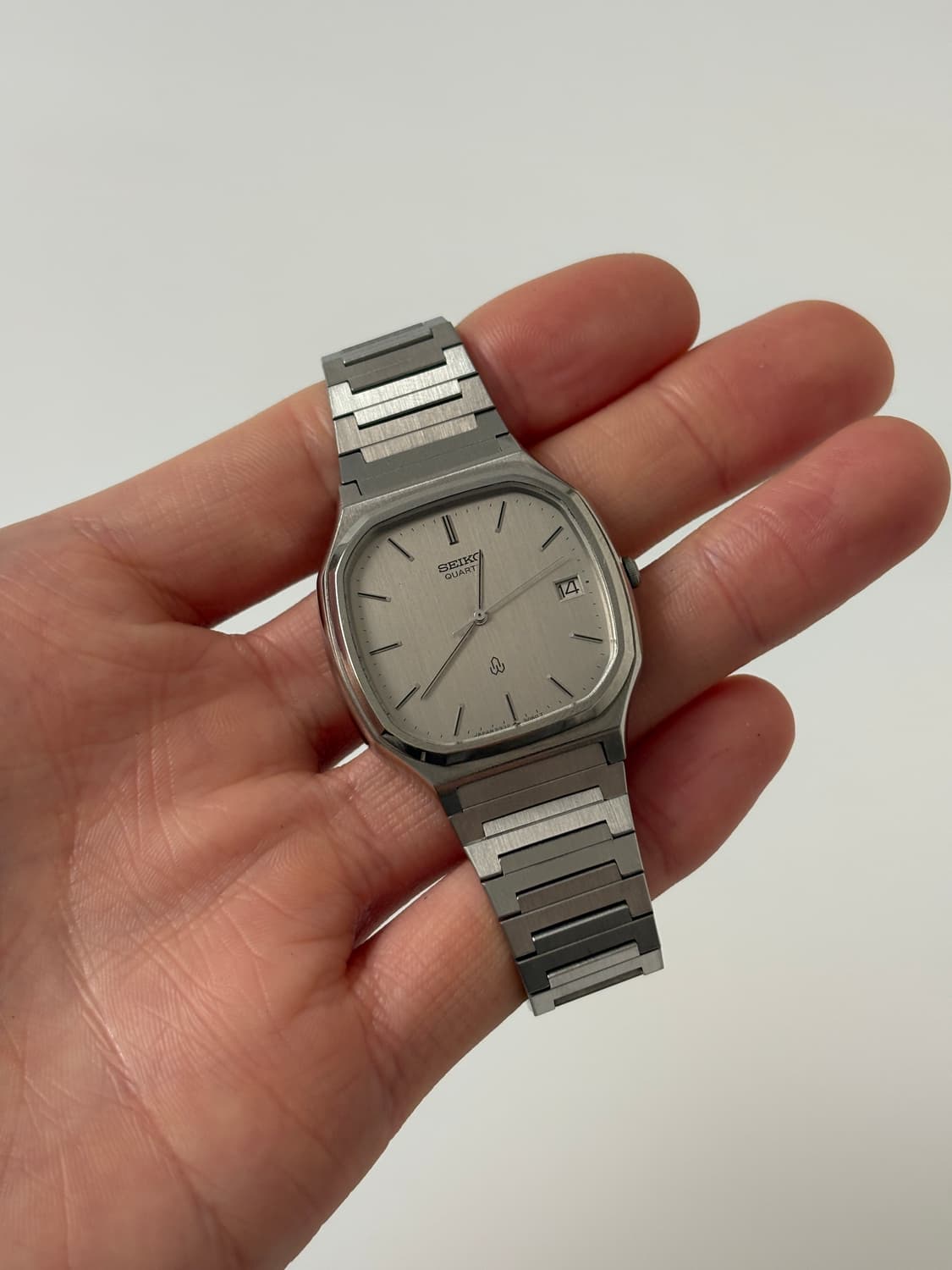 1980s Silver Square Quartz 상품이미지2