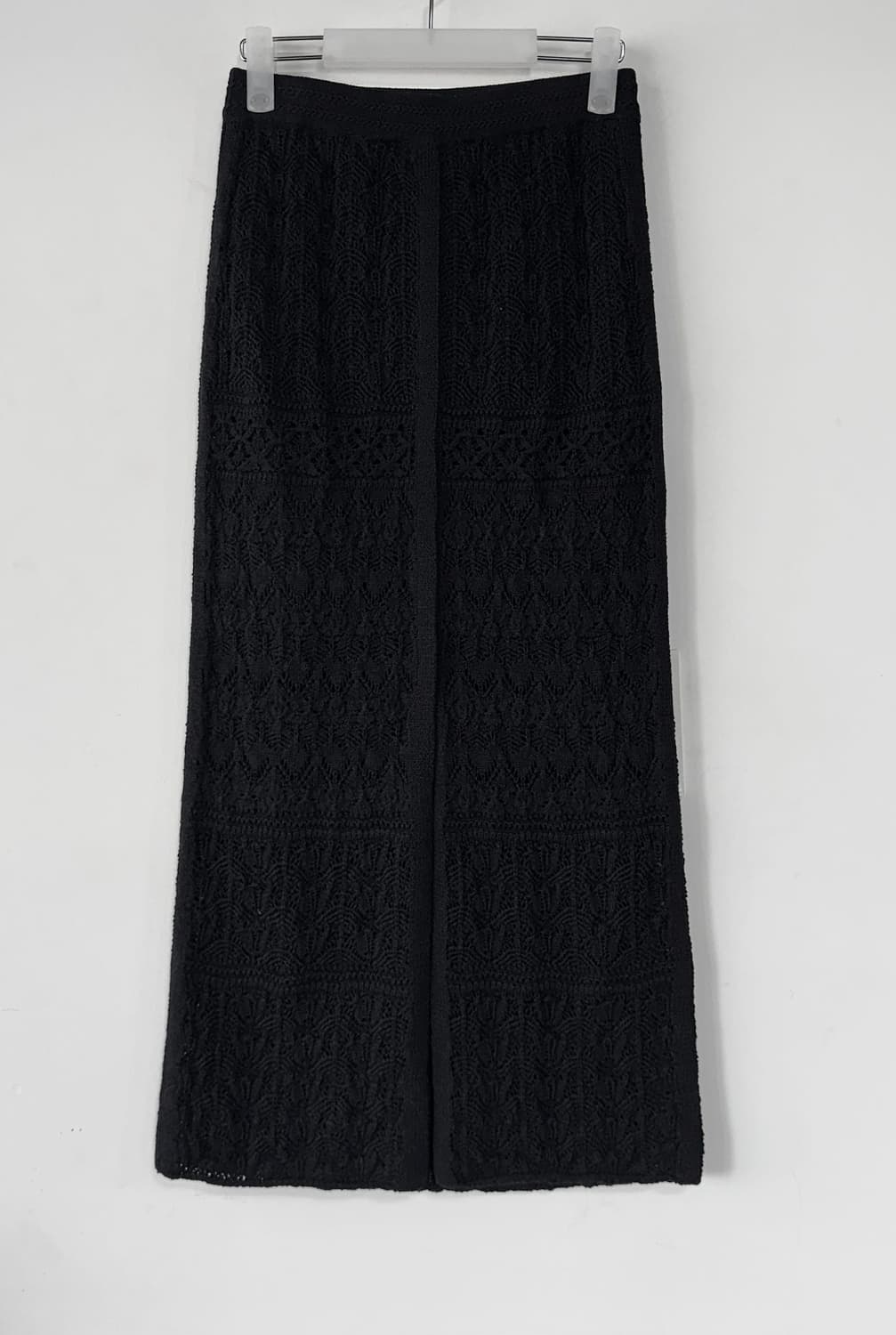 타임 24 크로셰 니트 스커트 상품이미지1