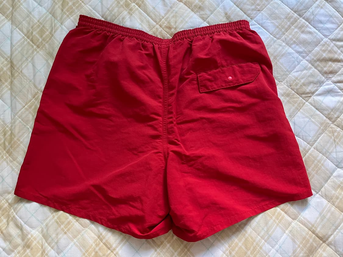 파타고니아 배기스 5인치 레드 M 상품이미지2