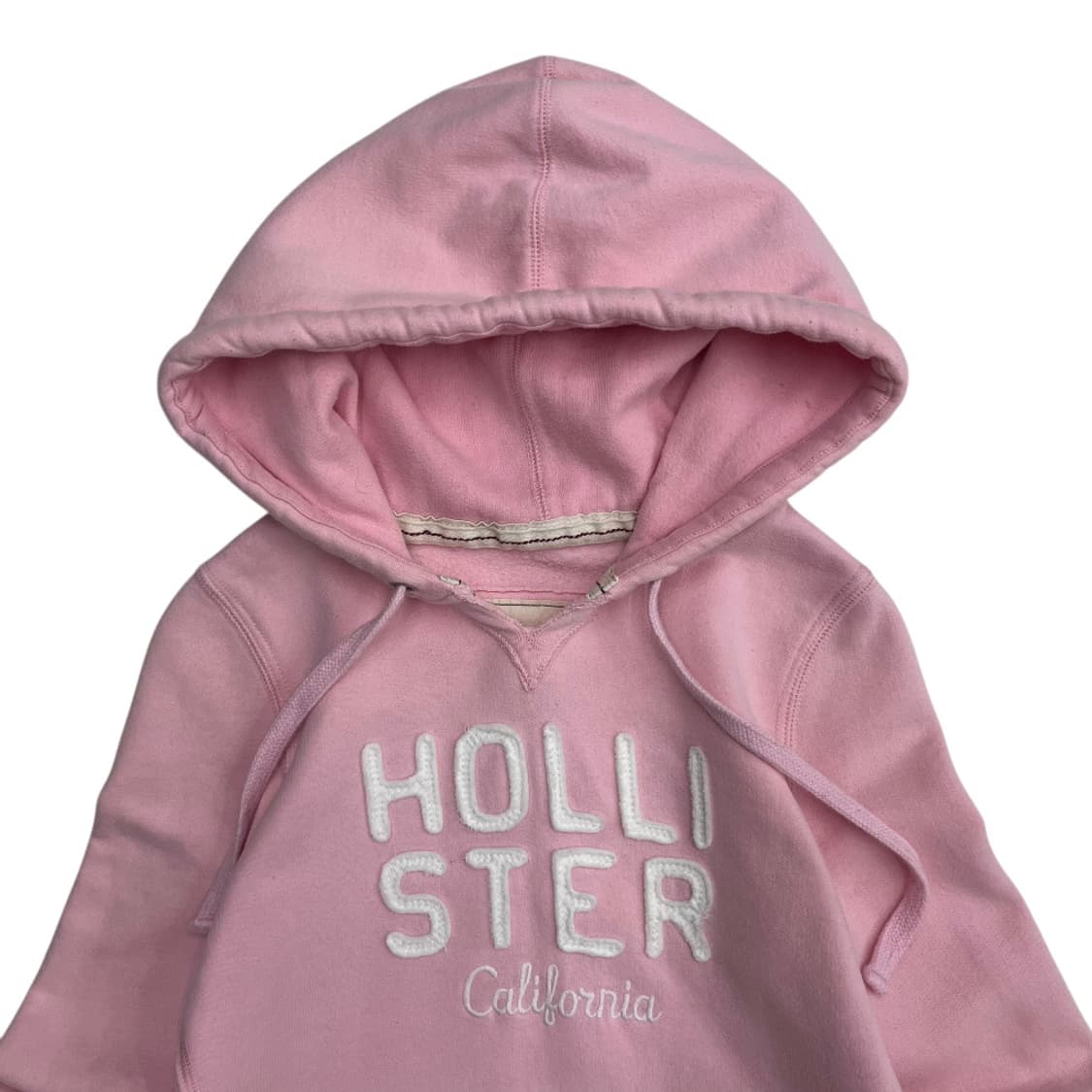홀리스터 센터로고 딸기우유맛 후드 XS 상품이미지4