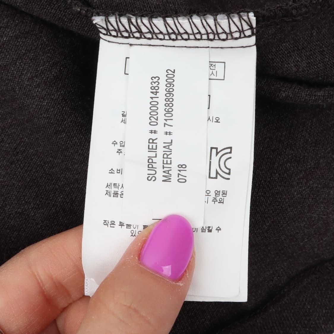 폴로 랄프로렌 챠콜 pk 롱슬리브 폴로 티셔츠 상품이미지9