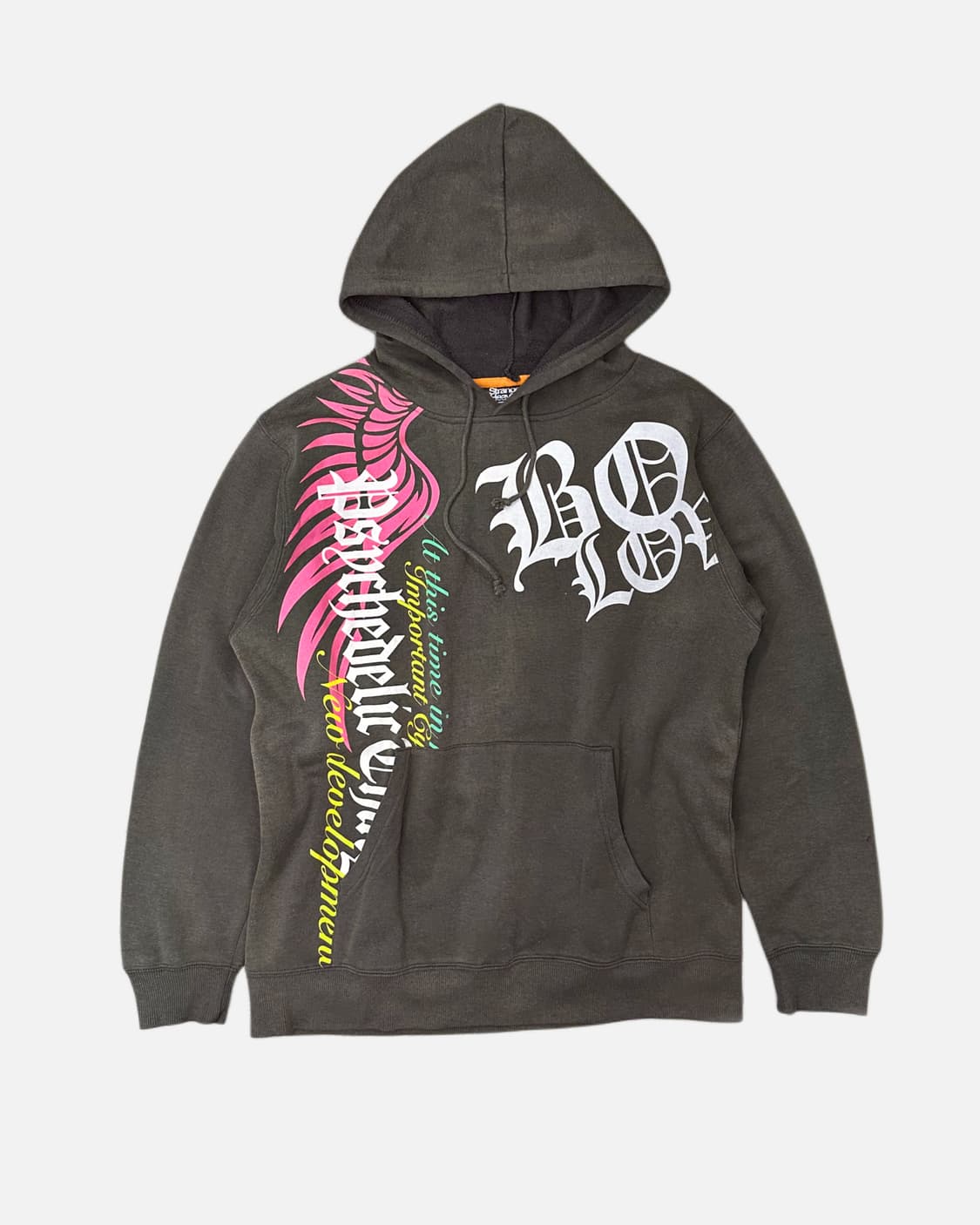 punk wing cross hood t-shirt 상품이미지2