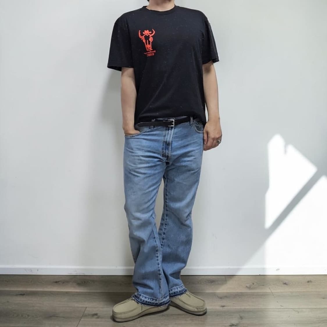 데우스 커스텀 반팔티 XL M0289 상품이미지1