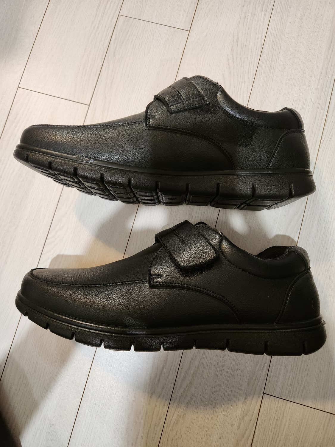 새상품)월드컵 루시안 가죽 에어로폼 슬립온 남성패션화 캐주얼화 사이즈27 상품이미지8