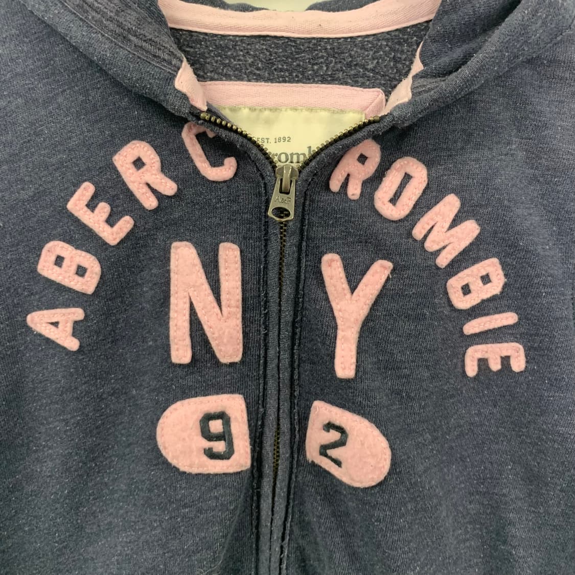 아베크롬비 y2k 와투케 딱붙 후드집업 상품이미지4