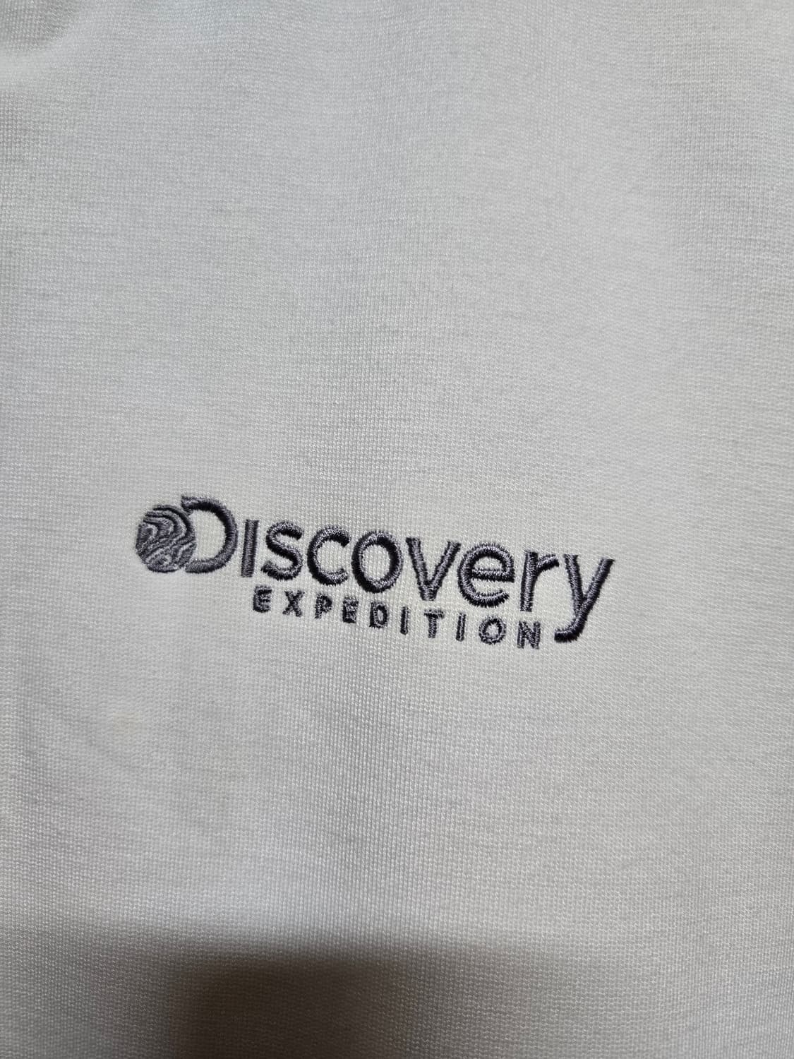 디스커버리 남성 화이트 항공점퍼 봄버자켓 상품이미지3