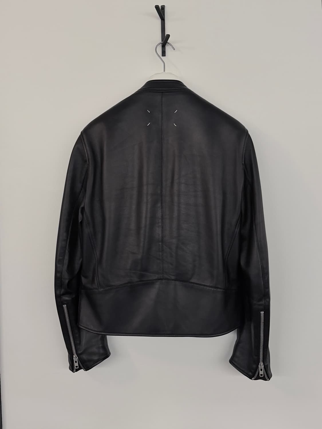 마르지엘라 14번 라인 5zip 라이더 레더 자켓 상품이미지2