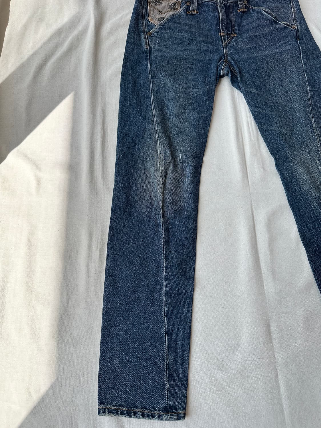 리바이스 엔지니어드진 스컬 디테일 데님팬츠 27 상품이미지3