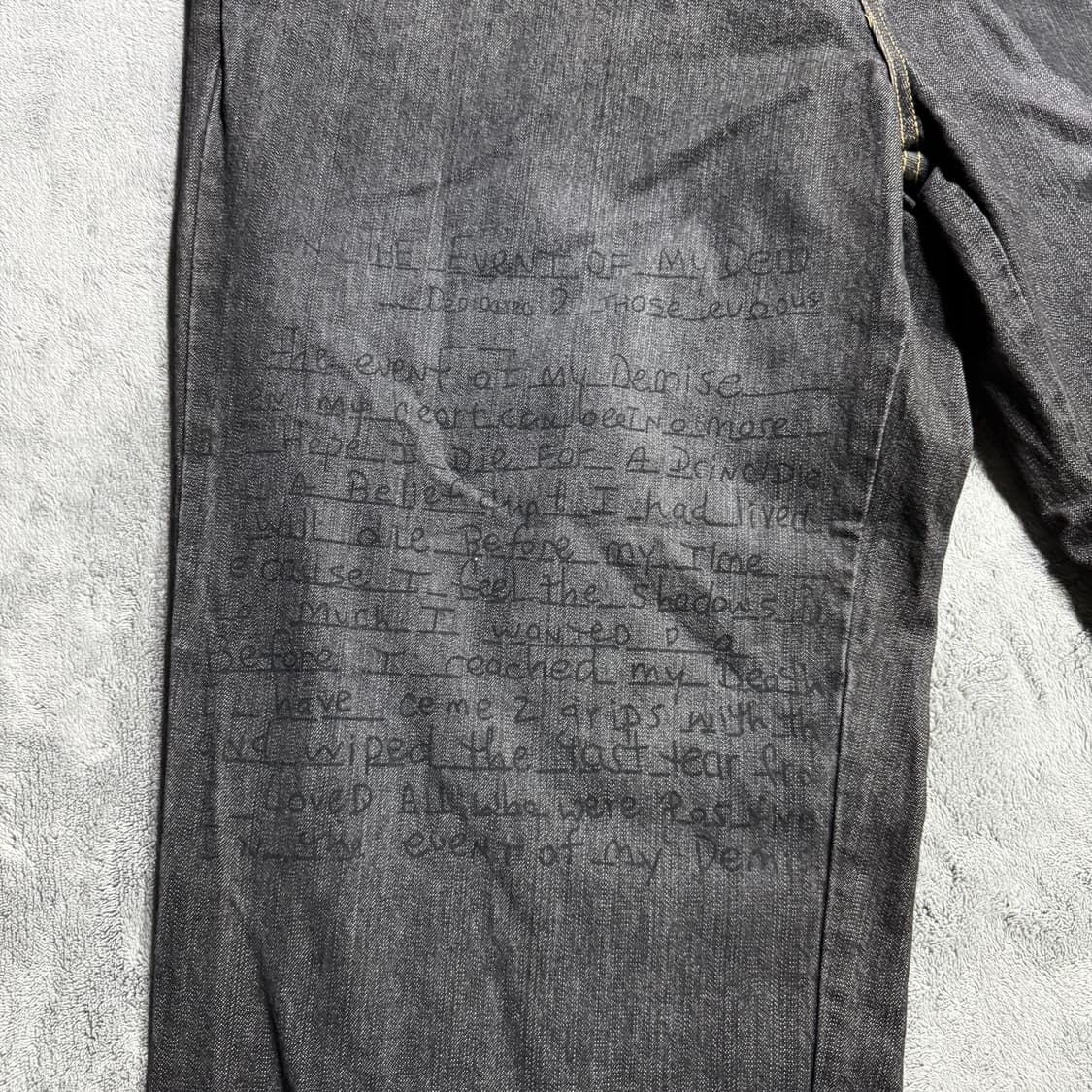 90s MakaVeli OG 2pac Denim 상품이미지4