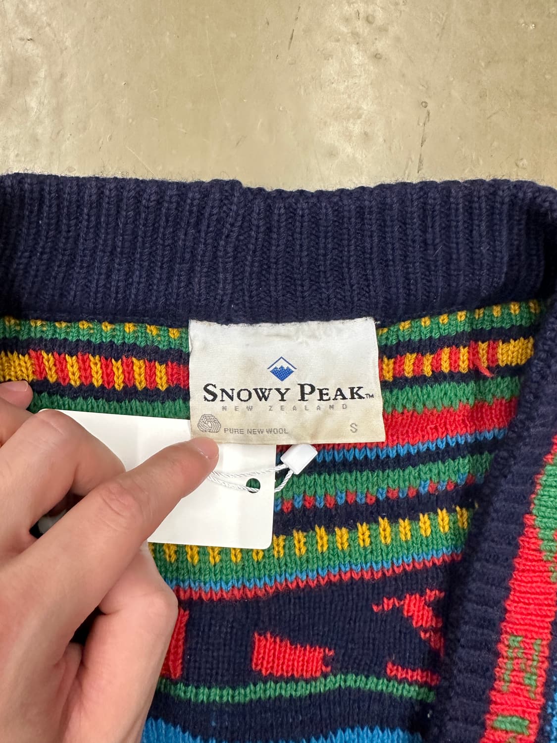 Snowy Peak 가디건 상품이미지2