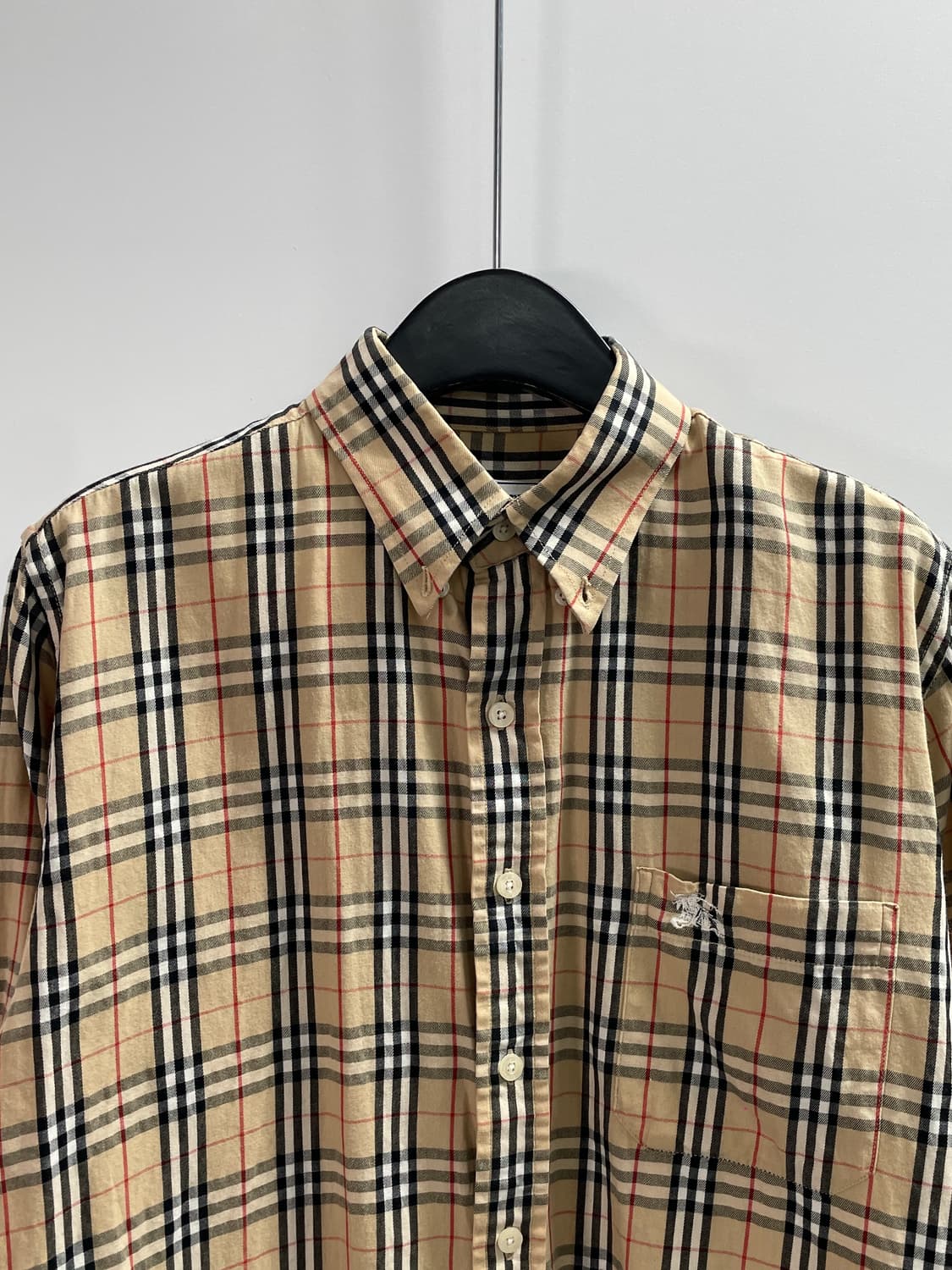 버버리 우먼스 노바체크 긴팔 셔츠 (on.635) 상품이미지2