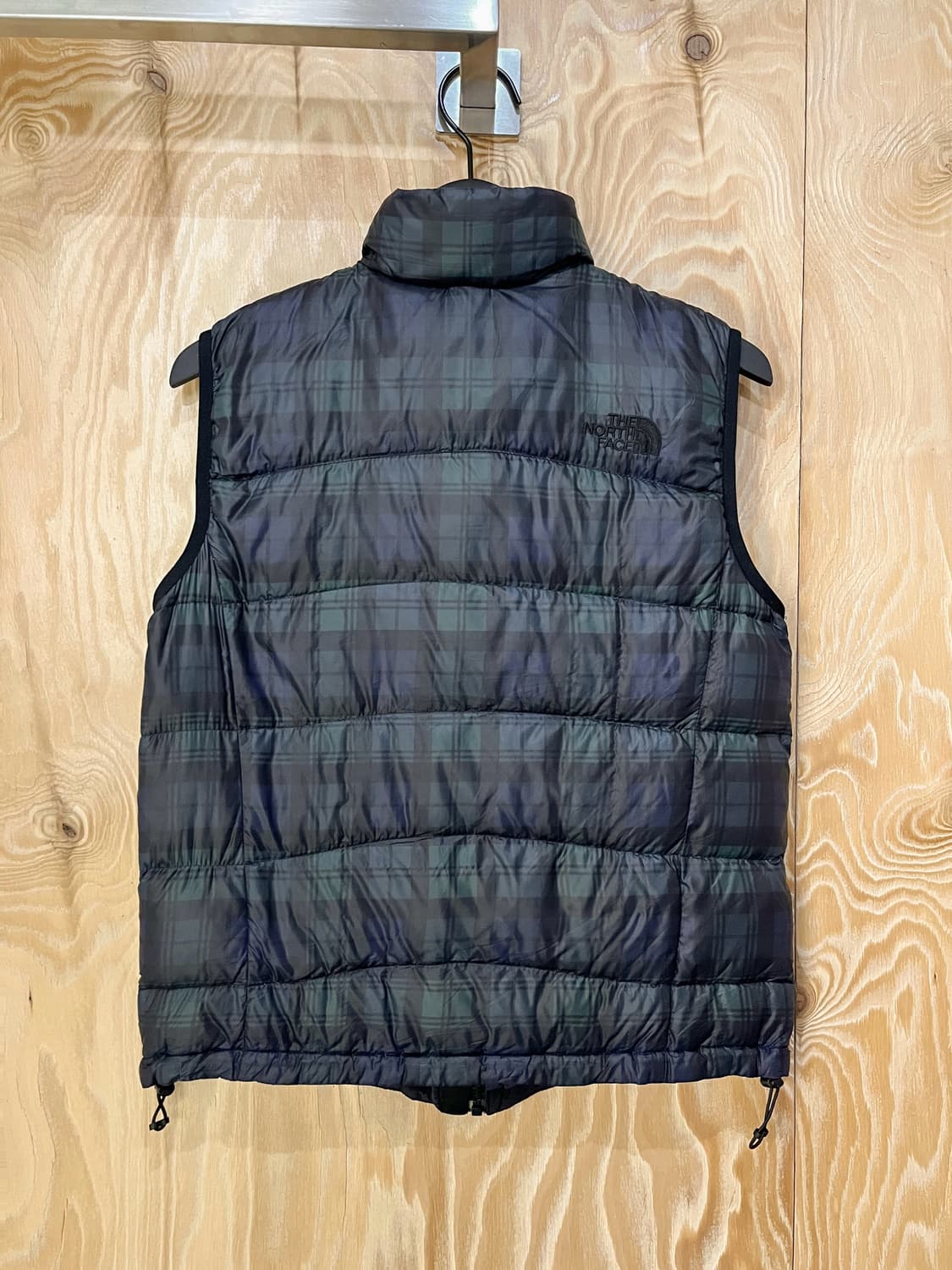 노스페이스 블랙워치 체크 다운 베스트 상품이미지3