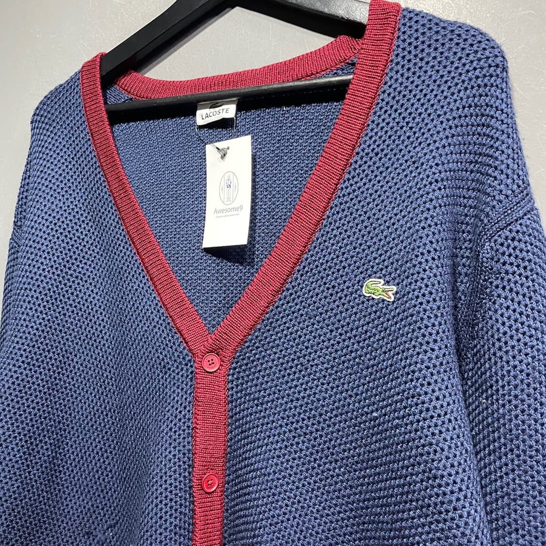 라코스테 베이직 가디건 상품이미지3