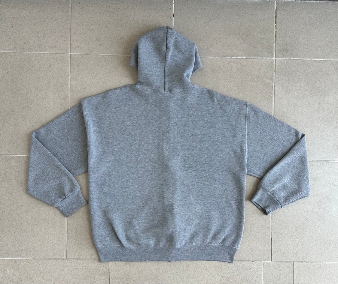 빈티지 러셀 후드집업 그레이 XL 상품이미지2