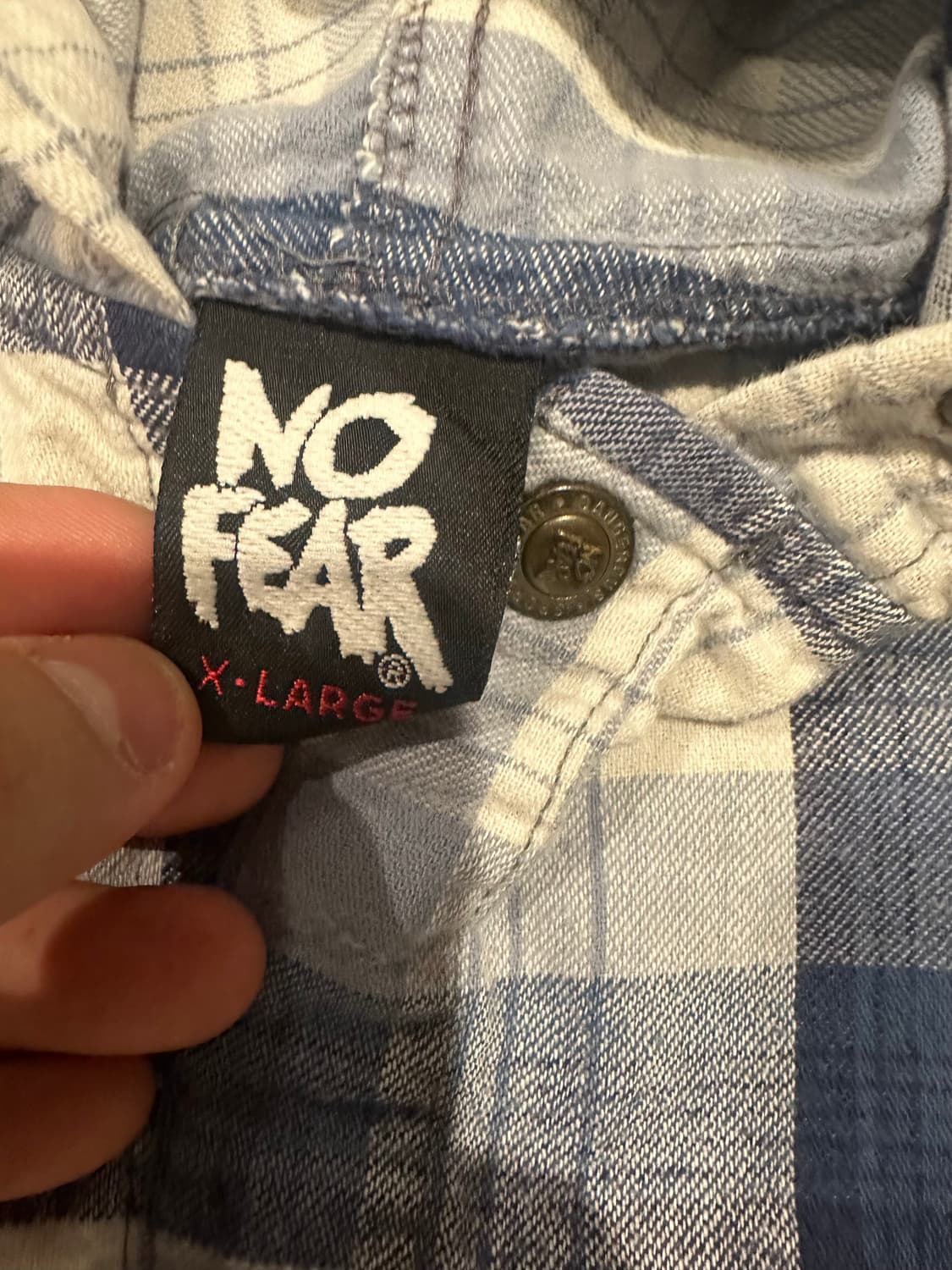 빈티지 90s no fear 셔츠  상품이미지4