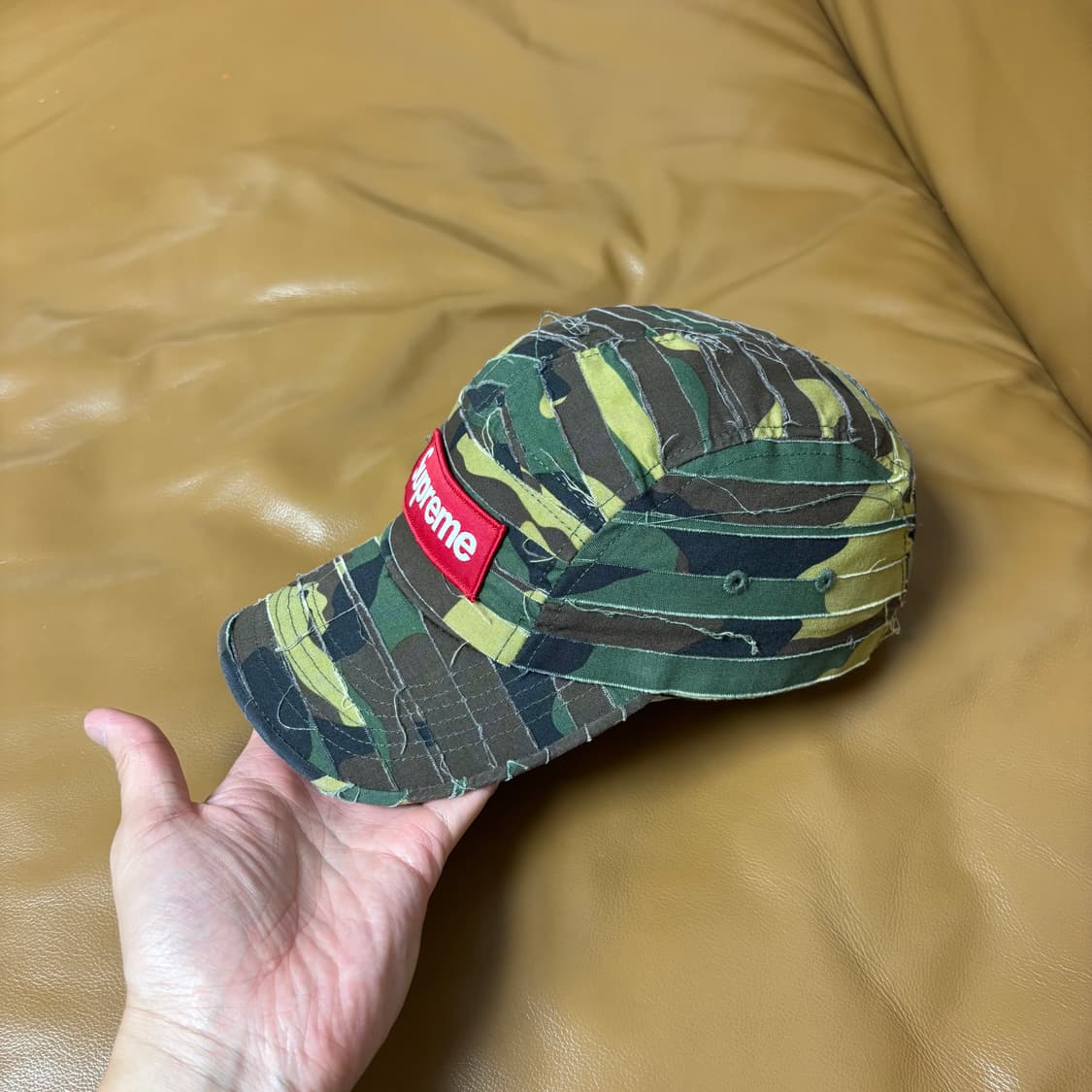 Supreme 슈프림 레이어드 우드랜드 카모 캠프캡 모자 (Camo) 상품이미지3