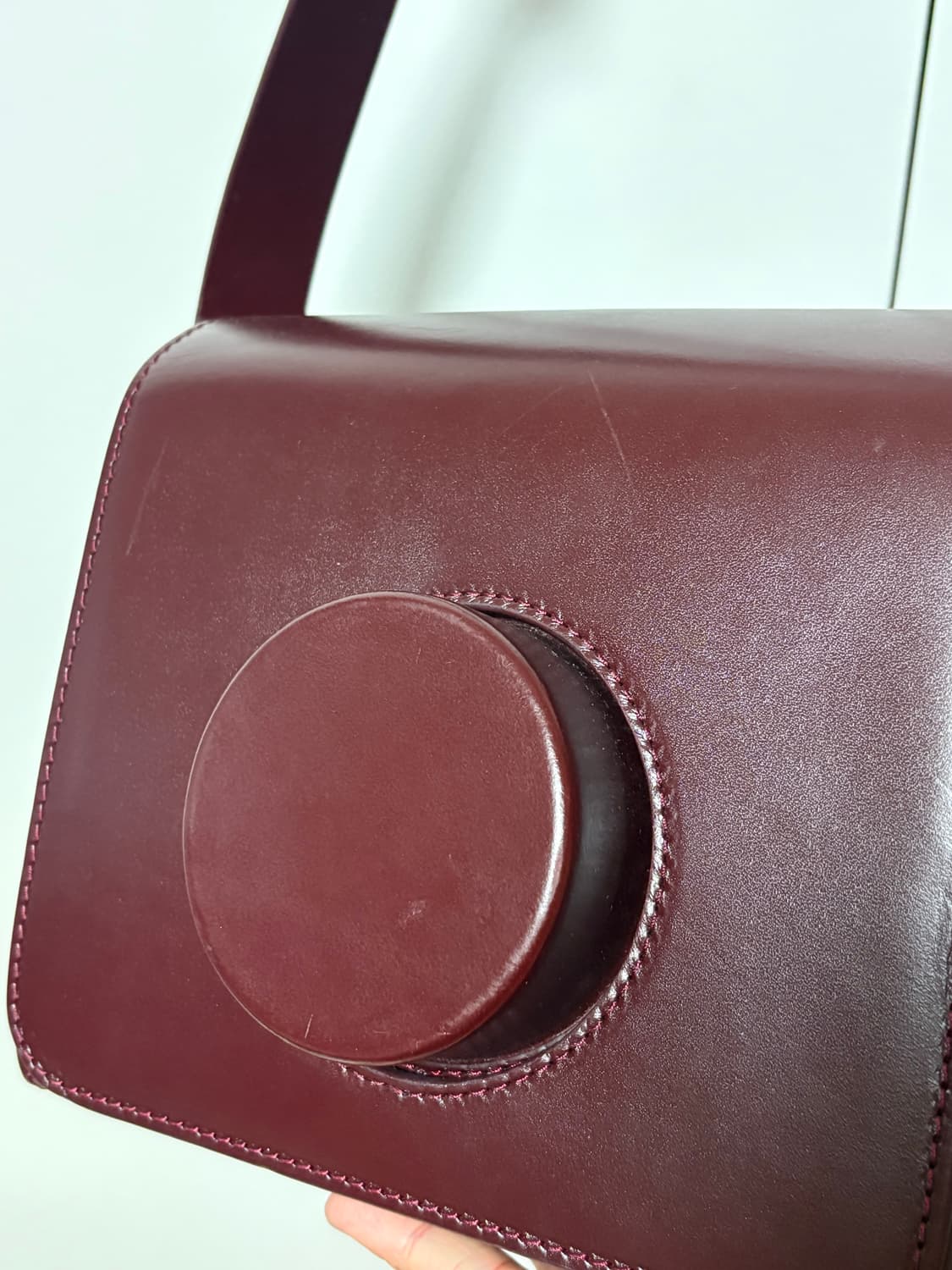 르메르 카메라백 버건디 상품이미지4