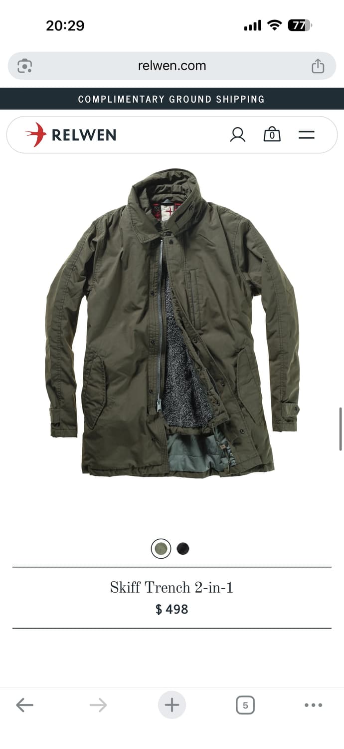 (정가약50) Relwen 여성 코트 XS 렐웬 자켓 블레이저 재킷 점퍼 상품이미지8