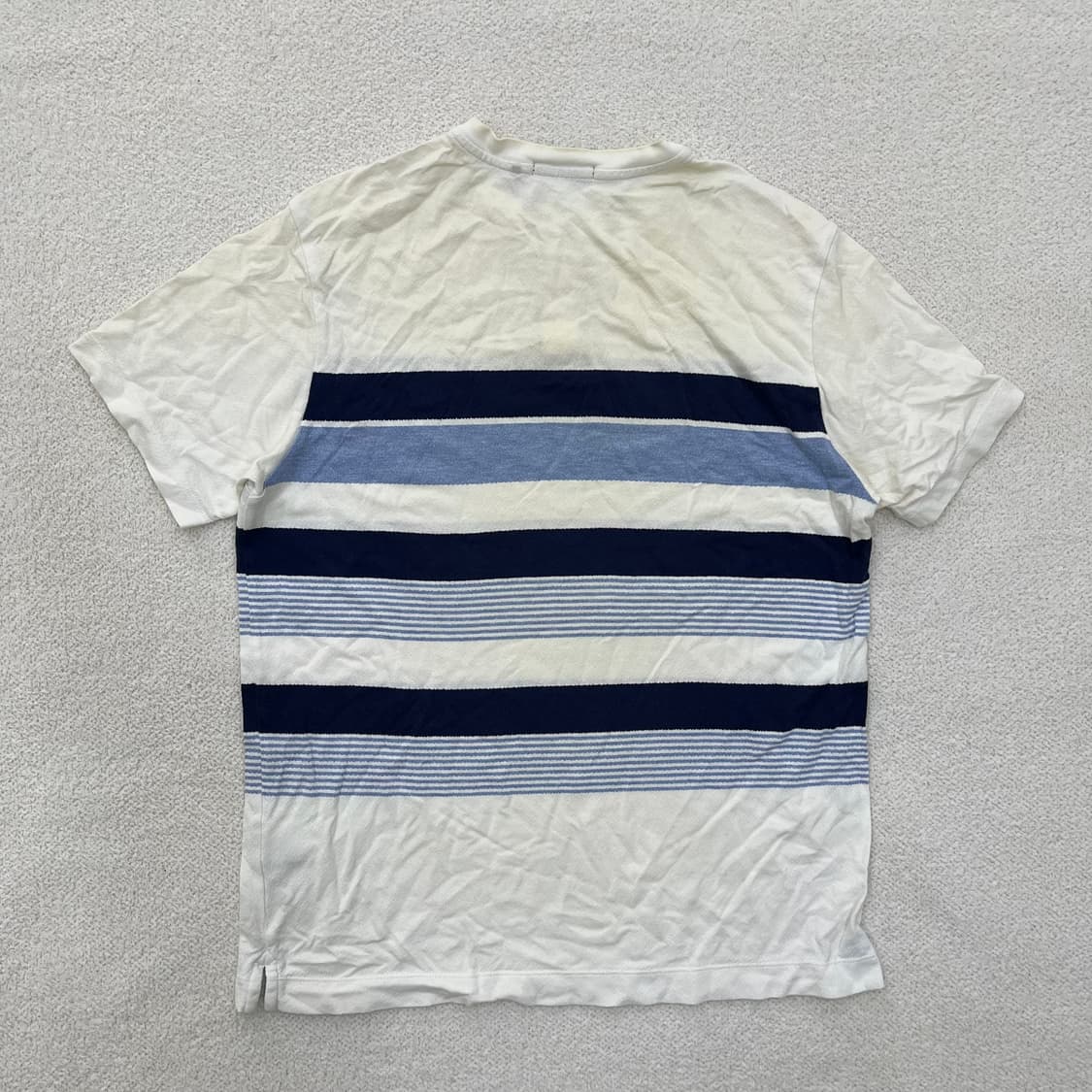 100 헤지스 헨리넥 반팔 티셔츠 0303M 상품이미지4