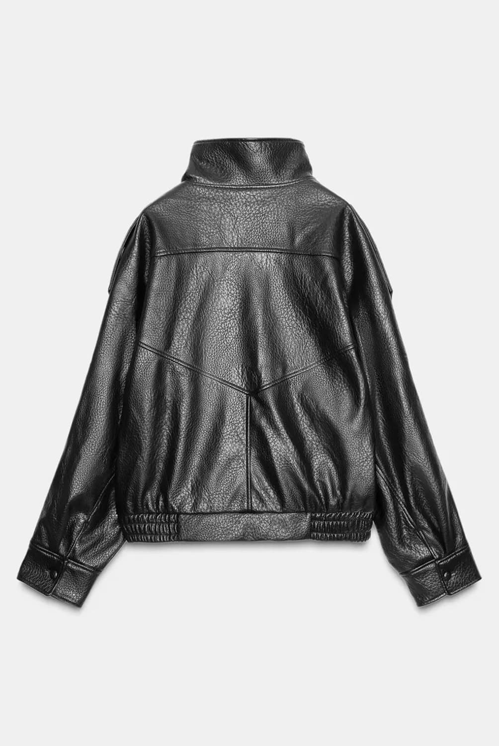 (새상품) 자라 페이크 레더 점퍼 XS 상품이미지2