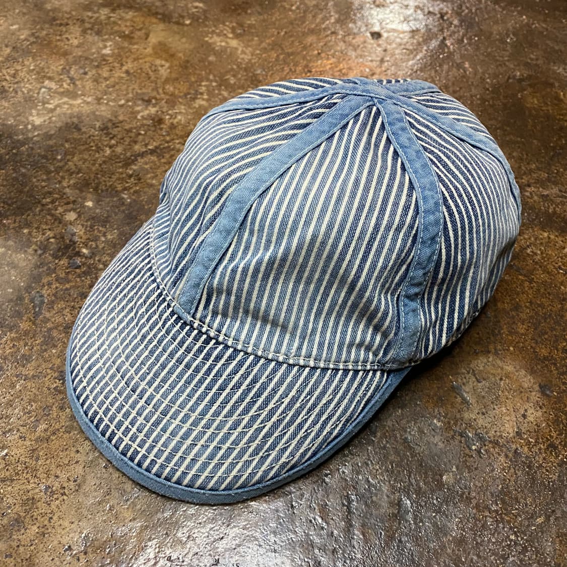 포터클래식 스트라이프 데님 캡 상품이미지1