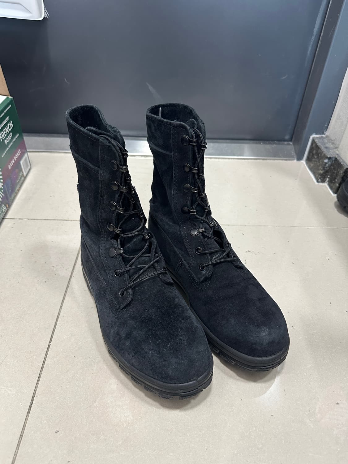 Bates US NAVY 누벅 부츠 (8.5 260사이즈감) 상품이미지1