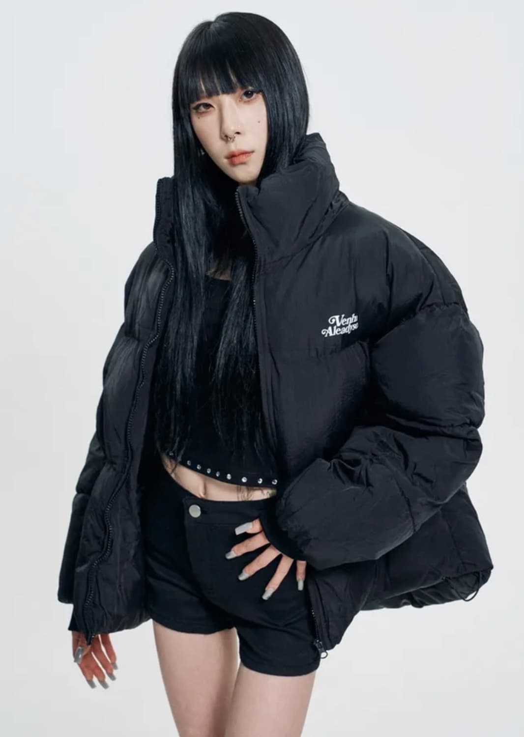 (새상품, 반값) 벤힛 오버사이즈 숏패딩 & 덤 퍼드림 상품이미지2