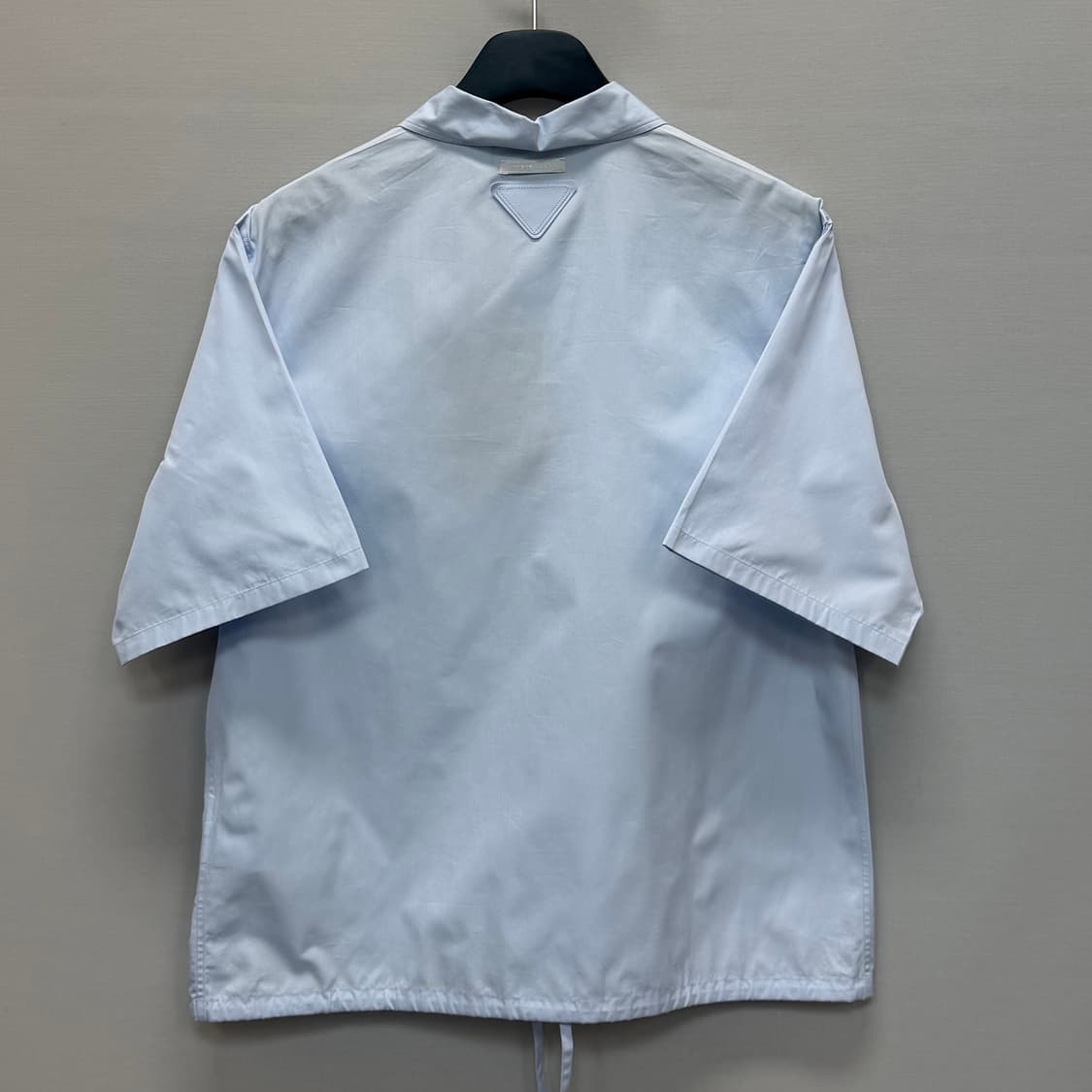 프라다 삼각로고 숏슬리브 코튼 셔츠 ( 100 ) 상품이미지4