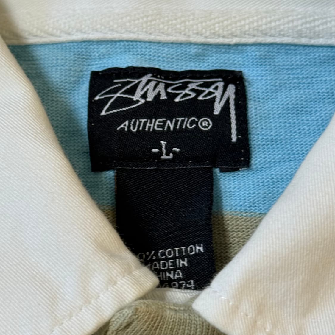 2000s 스투시 1989 월드투어 럭비티 상품이미지6