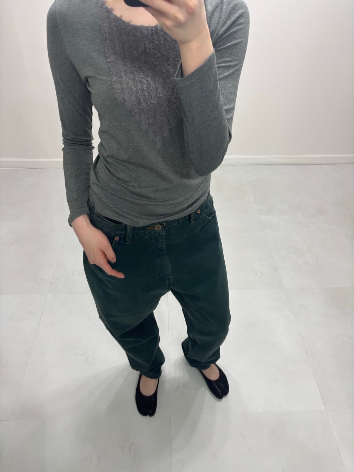 LEVIS 950 WASHED GREEN 상품이미지5