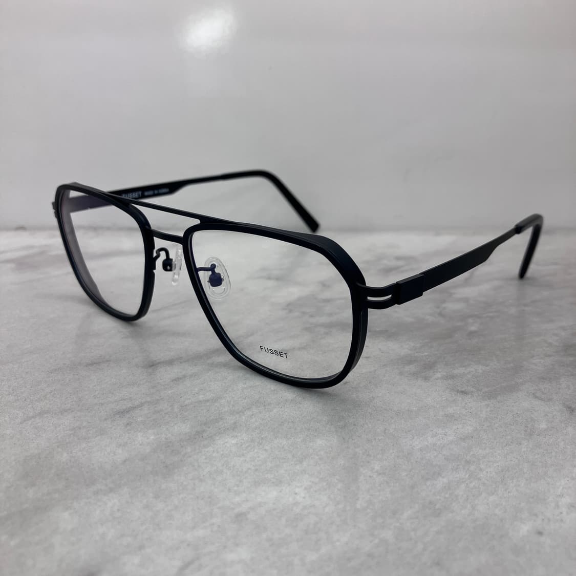 D30 푸세 FUSSET 블랙 솔텍스 투브릿지 웰링턴 메탈테 안경 상품이미지7