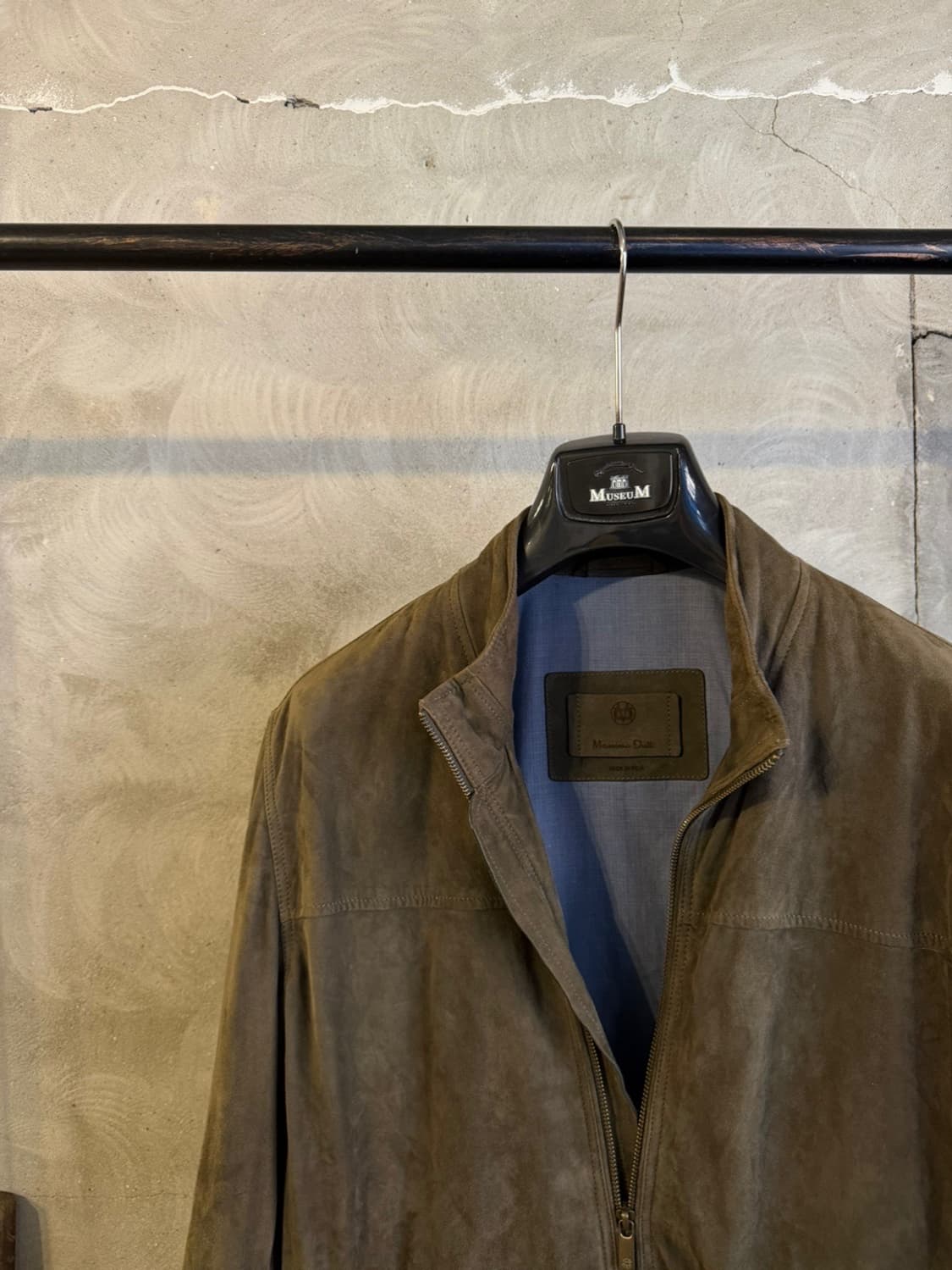 마시모두티 스웨이드 싱글 레더 자켓 105 상품이미지3