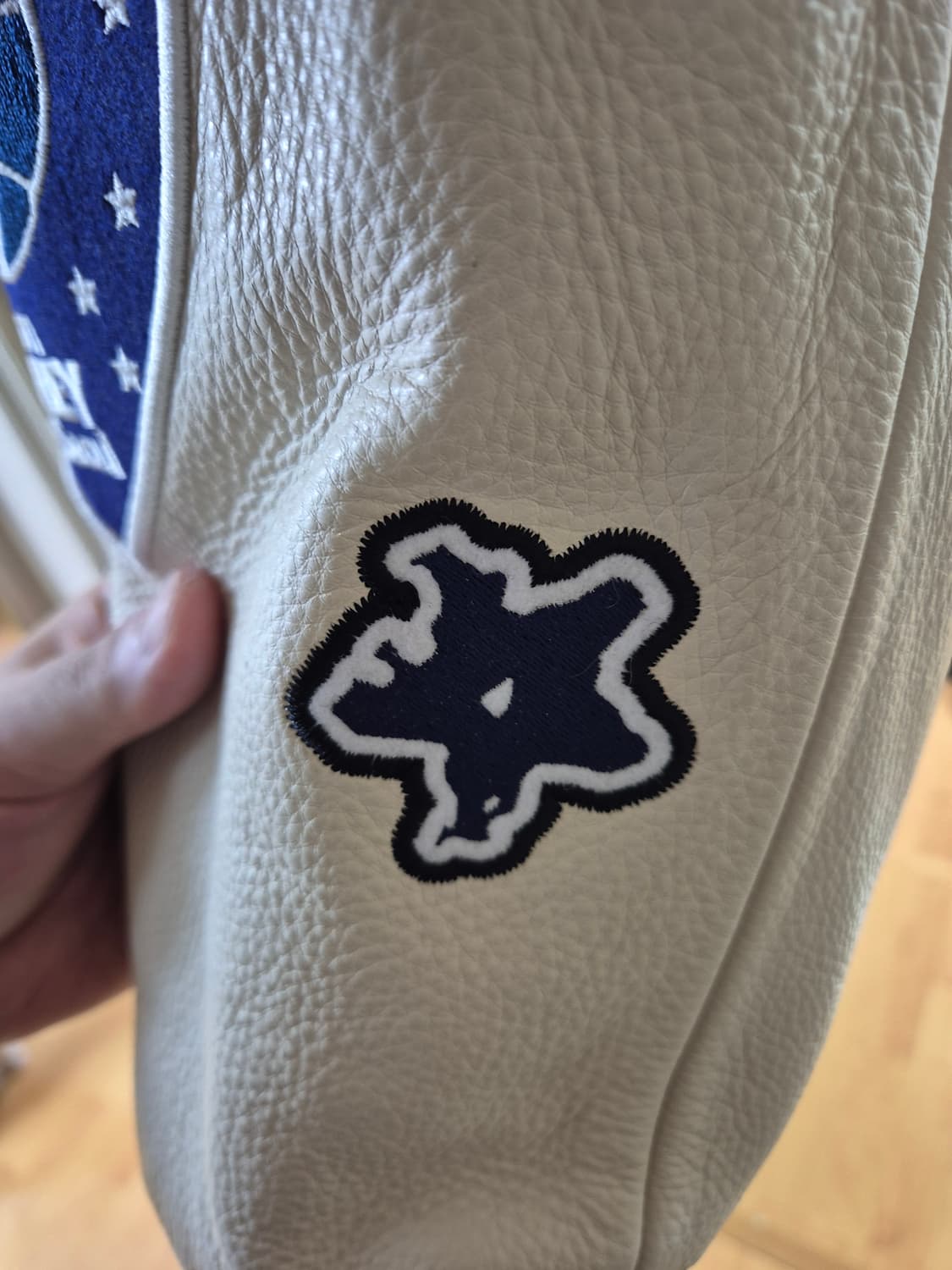 [XL]웍스아웃X오베이 바시티 자켓 상품이미지8