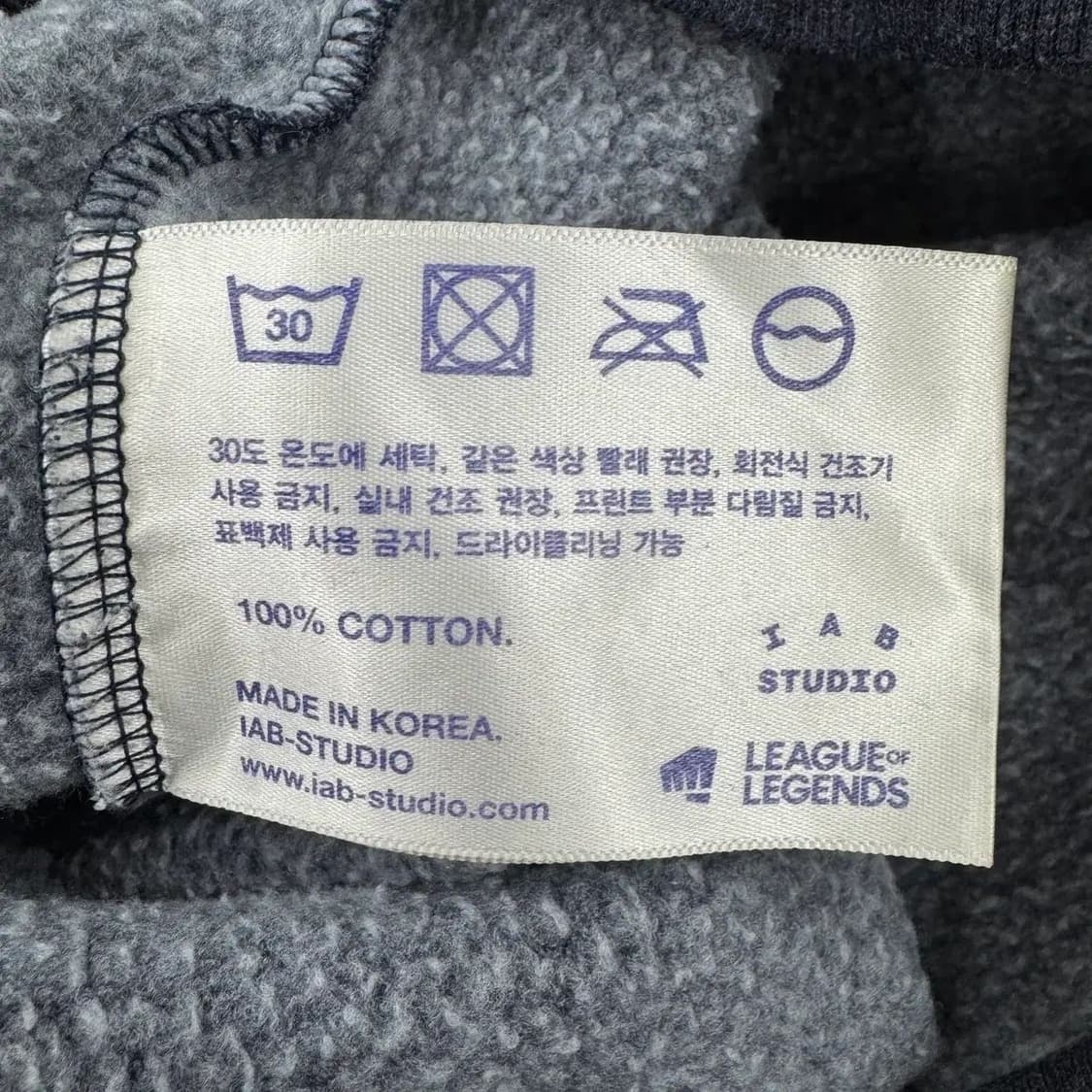 S 아이앱스튜디오 x 리그오브레전드 콜라보 후드 티셔츠  상품이미지9