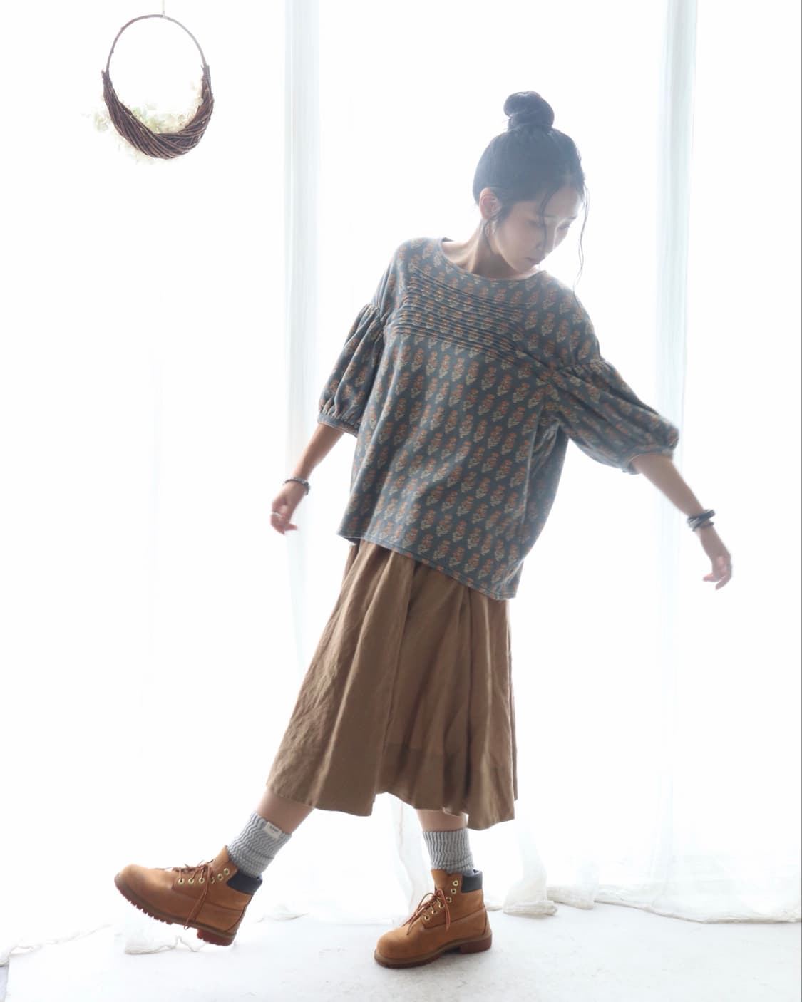 [Kapital] Floral Cashmere-Blend Blouse 상품이미지7